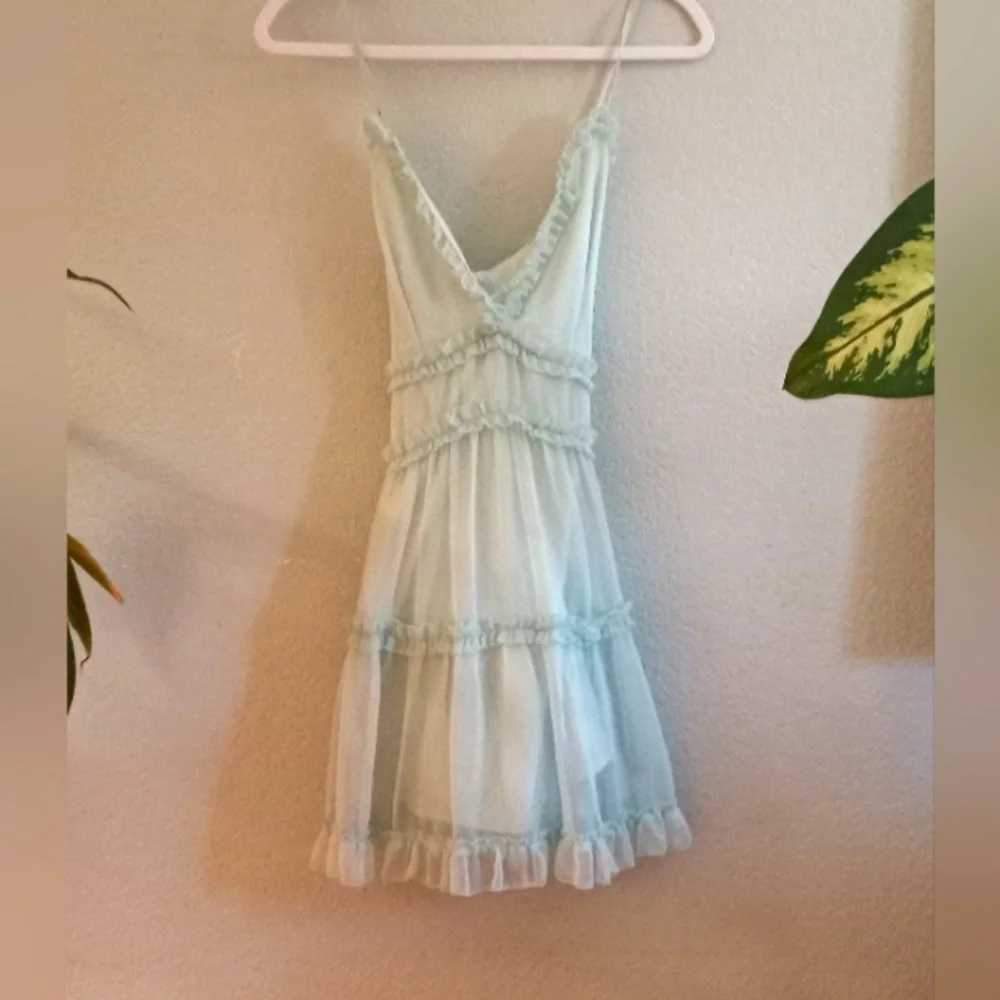 Windsor Ruffled Tiered Sweetheart Neckline Boho Garden Girl Pastel Mint Sundress